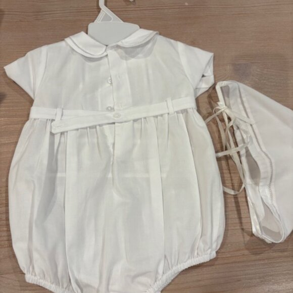 Feltman Brothers: Boys Belted Creeper (6M) - Picture 2 of 2